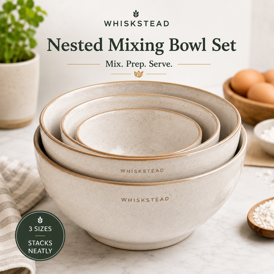 Whiskstead® Nested Mixing Bowl Set