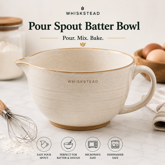 Whiskstead® Pour Spout Batter Bowl