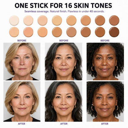 Hudros® Changing Foundation Stick The Stick That Makes Mature Skin Glow Again
