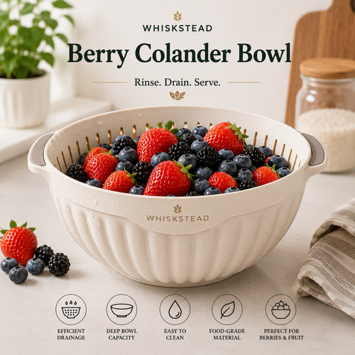 Whiskstead® Berry Colander Bowl