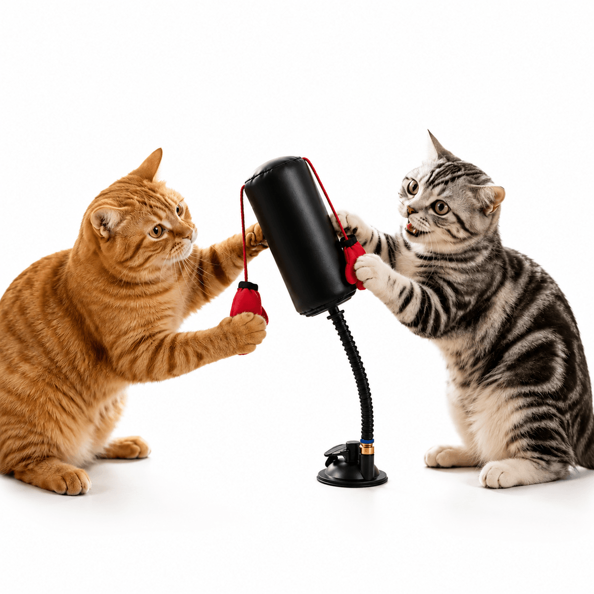 Interactive Cat Boxing Toy – Suction Cup Self-Play Punching Toy for Cats