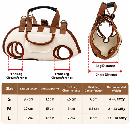 LuckySong® Multifunctional Pet Backpack with Strap for Cats & Dogs 🐾